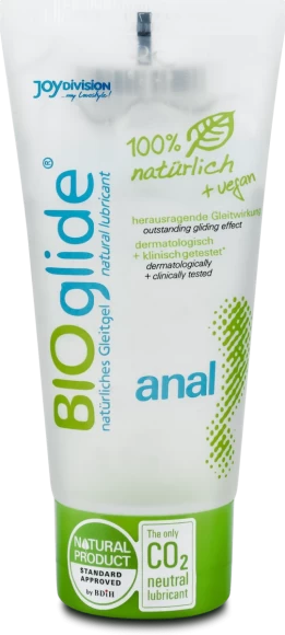 Анальный лубрикант BIOglide anal 80 мл: наслаждайтесь 100% натуральным удовольствием без компромиссов!
