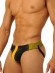 Джоки мужские кожаные желтые Fist Leather Jock • Yellow