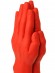Имитатор руки для фистинга Stretch Fist no. 3 красный 32 см