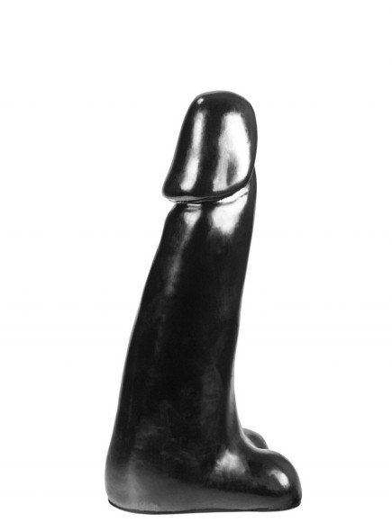 Фаллоимитатор для массажа простаты Jonathan • Regular Cock, черный из винила 19 см
