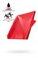 Простыня для секса, фистинга, грязных игр Black&Red Bed Sheet by TOYFA, виниловая, черная и красная, 220*200 см