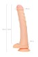 Фаллоимитатор гигант для фистинга Brutal Chiron, реалистичный анальный дилдо на присоске с мошонкой 38 см